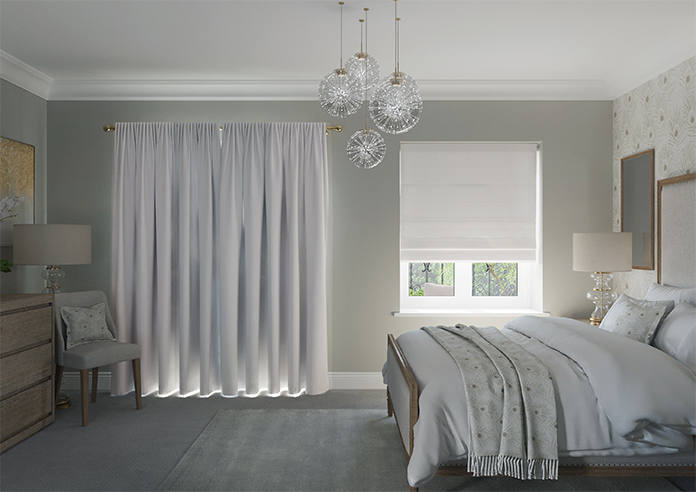 Panama, White - Made to Measure Curtains - Image 7